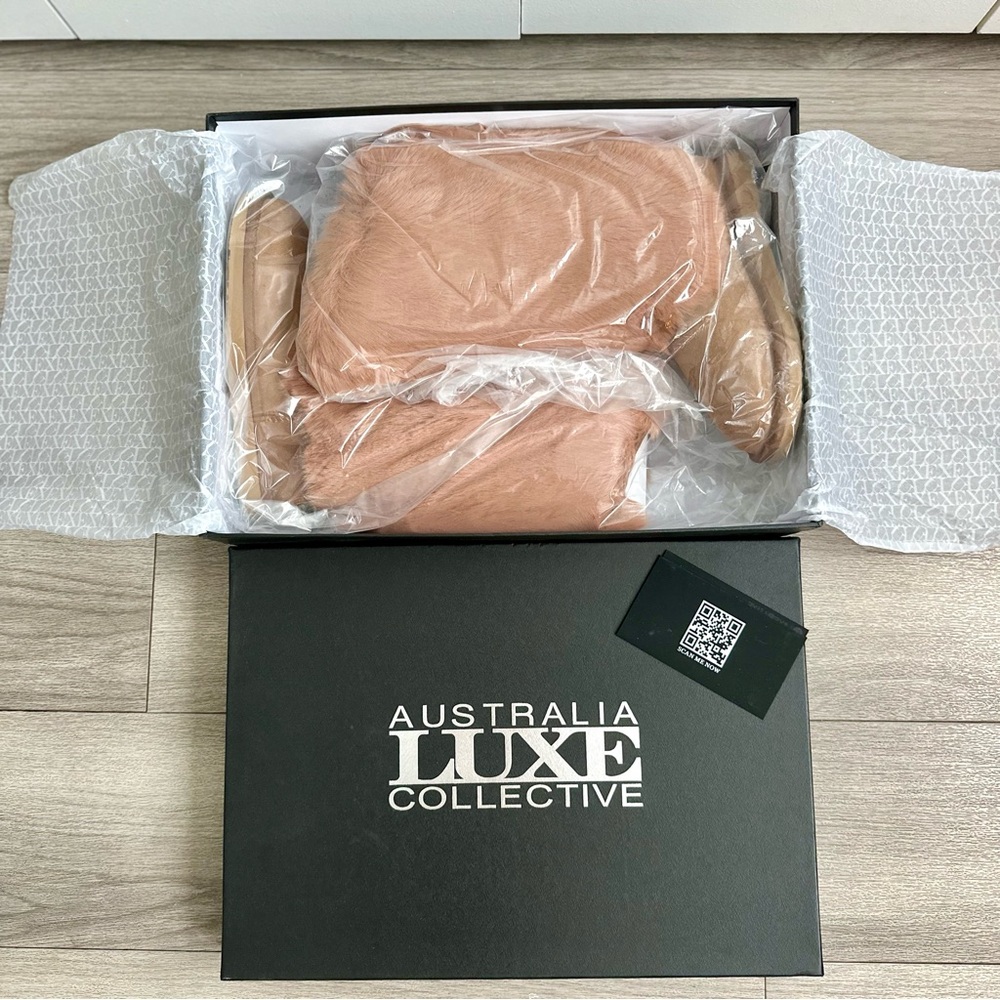 Australia Luxe Collective Hun Chestnut Boots NEW - Picture 7 of 12